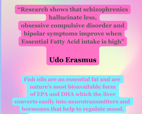 A Word About Fish oils…
